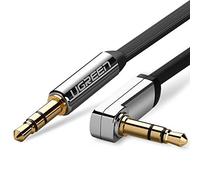 Cabo Ugreen Aux 3,5 Mm Mini Jack Flat 5M Prateado (10729)