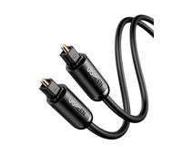 Cabo Ugreen Digital Optical Audio Fiber 1,5 M Toslink Spdif Cinzento (70891)