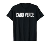 Cabo Verde Country Name Athletic Fan Camiseta