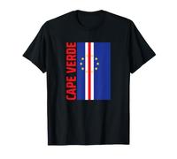 Cabo Verde Flag West Africa Souvenirs Camiseta