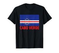 Cabo Verde Flag West Africa Souvenirs Camiseta