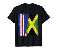 Cabo Verde Jamaica Media Bandera Cabo Verde Patrimonio jamaicano Camiseta