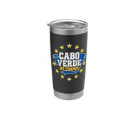Cabo Verde Mis Campos Patrimonio de las Islas Atlán Vaso térmico de acero inoxidable de doble pared
