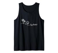 Cabo Verde Signature Heart Art - Recuerdo de Playa Camiseta sin Mangas