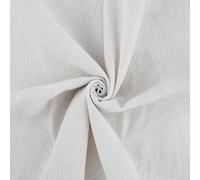 CABODYALS 15M Tela de Lino Blanco Tela de Algodón Puro Bordado Sábanas de Tela Natural Bordado Yute Lino Tela de Costura Bordada Suave para Coser Confección de Ropa Prendas de Vestir Suministros de Ma