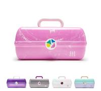 Caboodles On-The-Go Girl Retro Case, Mármol de Chicle, 13.38x8.88x6.5 Inch (Pack of 1)