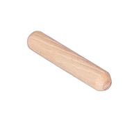 Cabos de Madera de 6mm X 50mm, Cabos de Madera de 50 Piezas, Cajón de Gabinete, Pasadores de Madera con Estriado Redondo, Pasadores de Madera para Manualidades (M6 * 50) (M6 * 30 (50 piezas))