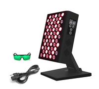 Cabpay Dispositivo de terapia de luz roja para cuerpo, cara. 60 luces LED, paneles de terapia de luz infrarroja roja de 660 nm de infrarrojo cercano de 850 nm