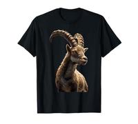 Cabra Capricornio Cabra Montés Alpina Cabra Dulce Camiseta