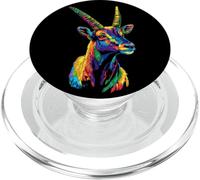 Cabra Capricornio Cabra Montés Alpina Cabra Dulce PopSockets PopGrip para MagSafe