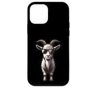 Cabra con gafas de sol - Funny Goat Farm Farmer Farming Carcasa para iPhone 12 mini