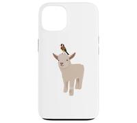 Cabra Cordero Jilguero Pájaro Aves Biólogo Animal Carcasa para iPhone 13