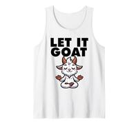 Cabra de Yoga Dejar Cabra Camiseta sin Mangas