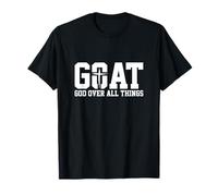 CABRA Dios Sobre Todas Las Cosas Dios Fe Jesús Camiseta