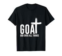 CABRA Dios sobre todas las cosas - fe cristiana - Jesús Camiseta