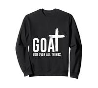 CABRA Dios sobre todas las cosas - fe cristiana - Jesús Sudadera