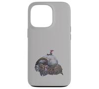 Cabra escandinava Julbocken Yule después de John Bauer Carcasa para iPhone 13 Pro