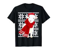 Cabra FEA Navidad Amante de los Animales Camiseta
