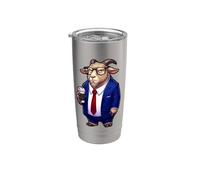 Cabra gruñona Vaso térmico de acero inoxidable de doble pared