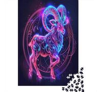 Cabra Puzzle 1000 Piezas, Puzzle para Adultos, Rompecabezas De Calidad, Puzzles Adultos para Amantes O Amigos Rompecabezas Imposable 1000pcs (75x50cm)