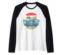 Cabras Locas Estilo Cómic Amante De Las Cabras Cabras Camiseta Manga Raglan