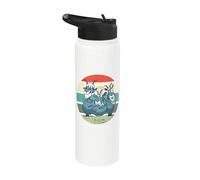 Cabras Locas Estilo Cómic Amante De Las Cabras Cabras Stainless Steel Insulated Water Bottle
