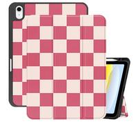 Cabreche Funda compatible con iPad Air de 5ª generación 2022 iPad Air de 4ª generación 2020 de 10.9 pulgadas con soporte para lápices/parte trasera de TPU suave apagado y encendido automático, bonita