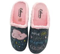 Cabrera - Zapatilla De Casa Mujer Nube 3208-3190500000000 - Color Gris, Talla 39