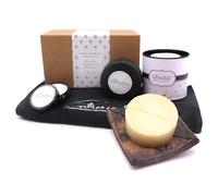 CABRERIZO SOAP 2 Jabones Artesanales y 1 Bálsamo hidratante, Skincare Kit Completo: Jabones faciales ácido salicílico y Bálsamo reparador, Limpiador facial, Jabón cara acné y dermatitis