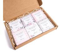 CABRERIZO SOAP 6 Jabones Artesanales para regalar, Jabones naturales artesanos Aceite Oliva, 6 Pastillas de Jabón con Aceites esenciales Azahar, Limón y Bergamota, 6 x 65 gr Jabón manos, cara y cuerpo