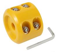 Cabrestante de goma para guía de cable para camión, UTV, ATV, cabrestantes de automóvil para mantener una tensión constante y evitar la fijación de gancho suelto (amarillo)