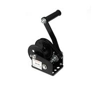 Cabrestante de mano con frenado automático de 800 libras de acero al carbono para remolques de barco, cabrestante manual de freno automático, resistente y fiable