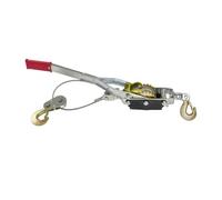 Cabrestante de mano de alta resistencia, elevador manual de 4 toneladas con agarre suave para un fácil manejo, ideal para levantar, remolcar y transportar cargas pesadas en uso exterior e industrial