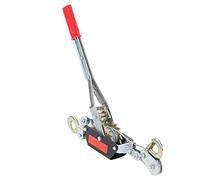 Cabrestante de mano, tensor de cable, trinquete, ideal para la construcción de autopista, puente, metalurgia, minería (2T, azul)