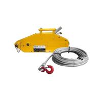 Cabrestante de Remolque tirador del cable trinquete torno de la mano 800kg 1600kg con cuerda alambre que atraviesa(A,1600)
