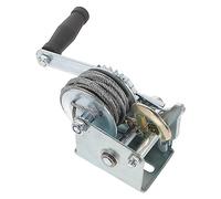 Cabrestante de servicio pesado Cabrestante de remolque manual Mini cabrestante de remolque 500LBS con cable de acero de 7 m for automóviles, mejoras for el hogar, manejo de carga,Duradero y confiable