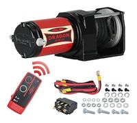 Cabrestante Eléctrico 12V 3000 lbs / 1360 kg - DRAGON WINCH Serie Maverick - Malacate Eléctrico potente 1.4 CV, Cuerda Sintética 10m para Quad, ATV, UTV, Arados - Mando a Distancia Inalámbrico