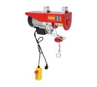 Cabrestante eléctrico, 400 kg hasta 800 kg, altura de elevación de 10 m | Cabrestante de 1300 W, motor de cobre, 10 m/min, velocidad de elevación, con mando a distancia