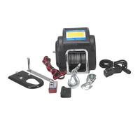Cabrestante eléctrico 6800 kg con mando inalámbrico y polea