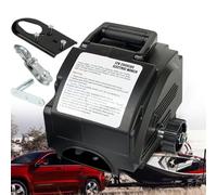 Cabrestante eléctrico de 12 V 300 W, cabrestante eléctrico de 4990 kg, con mando a distancia, interruptor, cabrestante de motor, cable de acero de 9,2 m