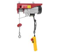 Cabrestante eléctrico de 1200 W, 300/600 kg, para taller, hogar y construcción