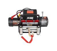 Cabrestante Eléctrico De 13500LBS Y 12V For Cable De Acero De 4X4 Y 92 Pies, Cuerdas De Remolque For Coche, Correa De Remolque Con Control Inalámbrico, Camión Todoterreno ATV FáCil De Usar