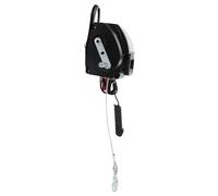 Cabrestante eléctrico de 300 W, 12 V, con mando a distancia, 2000 libras, cabrestante eléctrico de 12 V, cabrestante para enganche de remolque, cable de acero de 9,2 m para coche y barco
