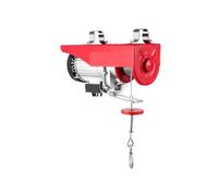 Cabrestante eléctrico, Grúa Con Cabrestante Eléctrico De 1320 Libras (600 Kg) Control Remoto Y Elevación 1150 W para garaje, fábrica, almacén(600 Kg)