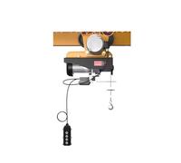 Cabrestante eléctrico, Mini Polipasto Eléctrico Monofásico Compacto, Grúa Móvil De 1 Tonelada, Minigrúa Cadena Simple O Doble para garaje, fábrica, almacén(PA200-12M)