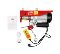 Cabrestante eléctrico PA800, 1300 W, capacidad de carga de 400 kg/800 kg | Cabrestante eléctrico PA800, 1300 W, capacidad de carga de 400 kg/800 kg, para taller y construcción