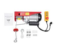 Cabrestante eléctrico pequeño, 800 kg, 1450 W, altura de elevación de 10 m, para fábricas, empresas industriales y mineras ajustables