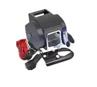 Cabrestante Elevador Cabrestante Portátil Inalámbrico De Autorrescate Para SUV, 12V, 5000 Libras, 500W, Elevación, Para Coche Y Barco(Wire rope)