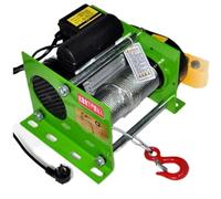 Cabrestante Elevador Torno eléctrico micro eléctrico 400-1000KG 30-100m del alzamiento 220V de cuerda de alambre(600KG - 30m)