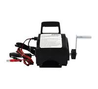 Cabrestante inalámbrico de 12 V, cabrestante eléctrico, cabrestantes coche 2721 kg fuerza de tracción con motor y 2 modos de control para coches remolques remolques barcos, yates y cabrestantes de